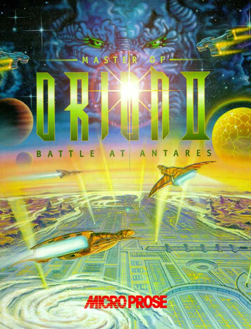 Master of Orion II: Battle at Antares - pedn CD obal 2