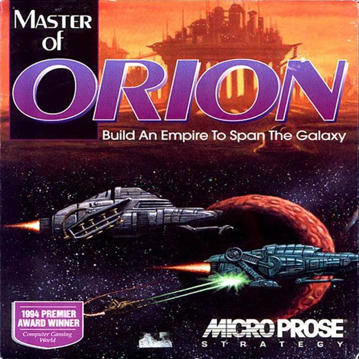 Master of Orion - pedn CD obal