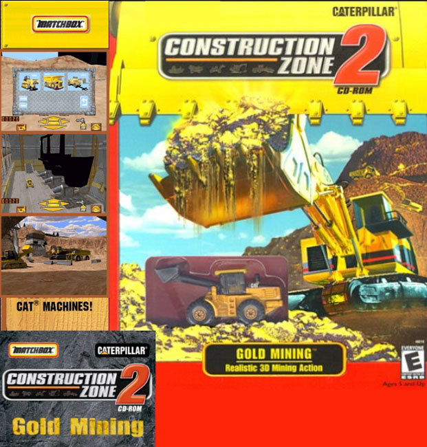 Construction Zone 2: Gold Mining - pedn CD obal