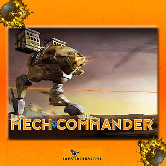 Mech Commander - pedn CD obal
