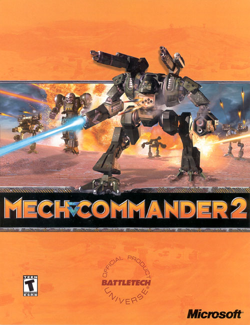 Mech Commander 2 - pedn CD obal