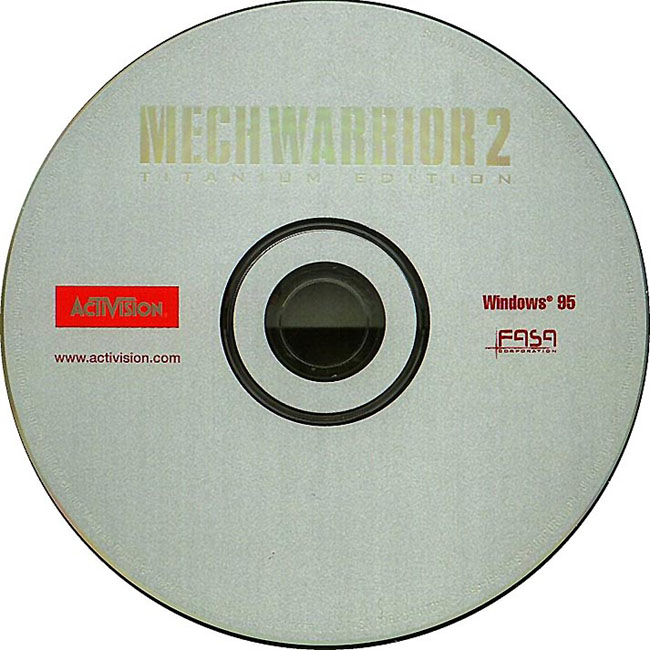 MechWarrior 2: Mercenaries Titanium - CD obal 2