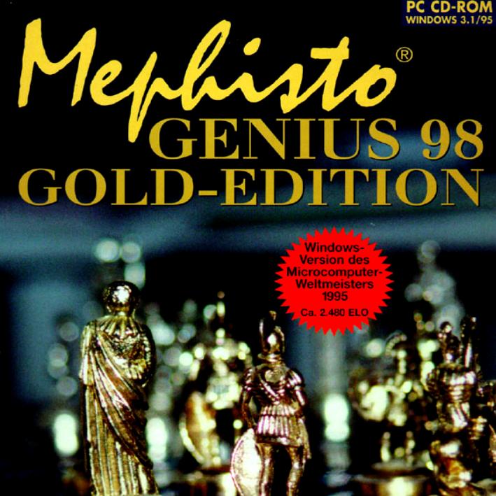 Mephisto Genius 98: Gold Edition - pedn CD obal