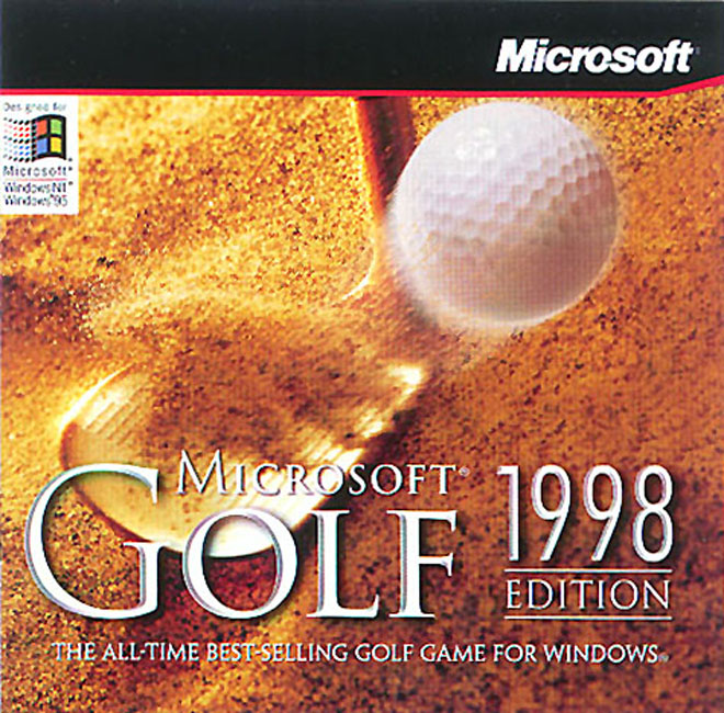 Microsoft Golf 1998 Edition - pedn CD obal