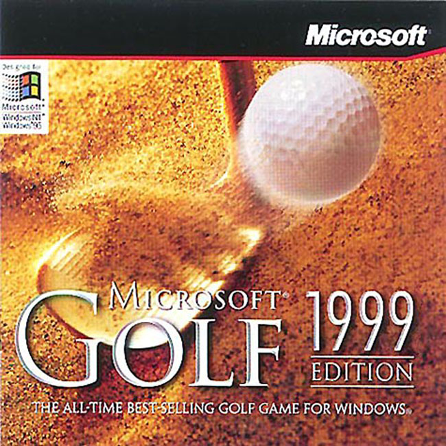 Microsoft Golf 1999 Edition - pedn CD obal