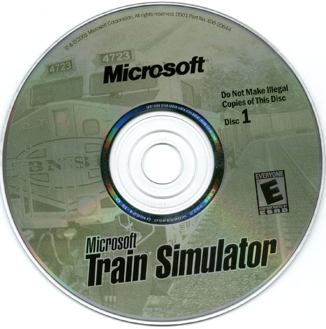 Microsoft Train Simulator - CD obal