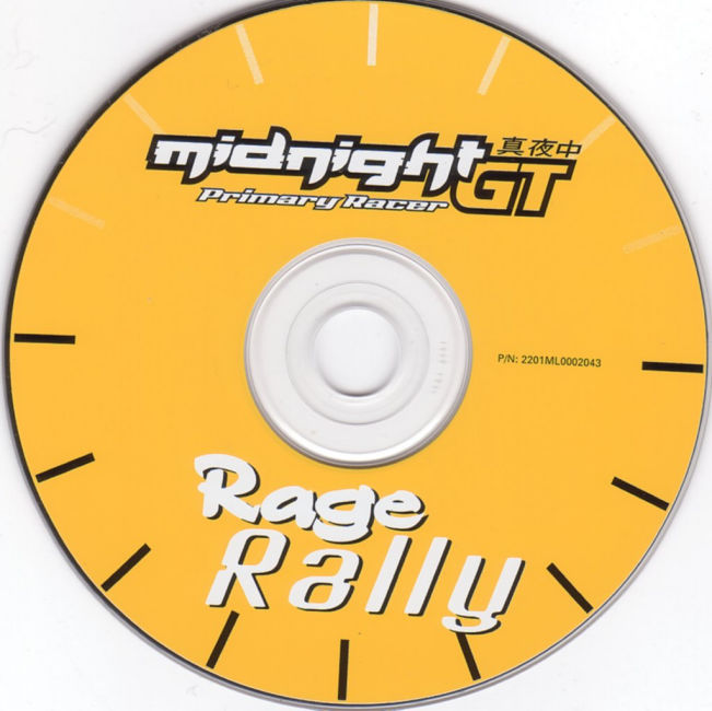 Midnight GT and Rage Rally - CD obal