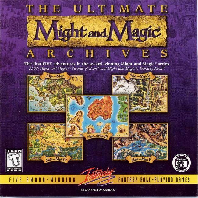 Might & Magic: The Ultimate Archives - pedn CD obal