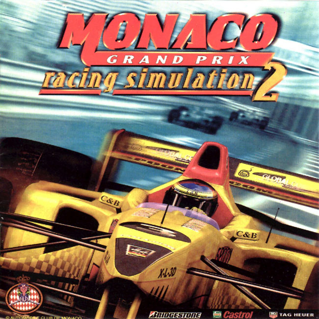 Monaco Grand Prix Racing Simulation 2 - pedn CD obal