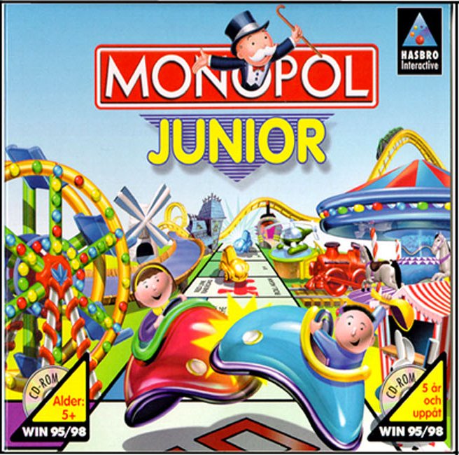 Monopol Junior - pedn CD obal