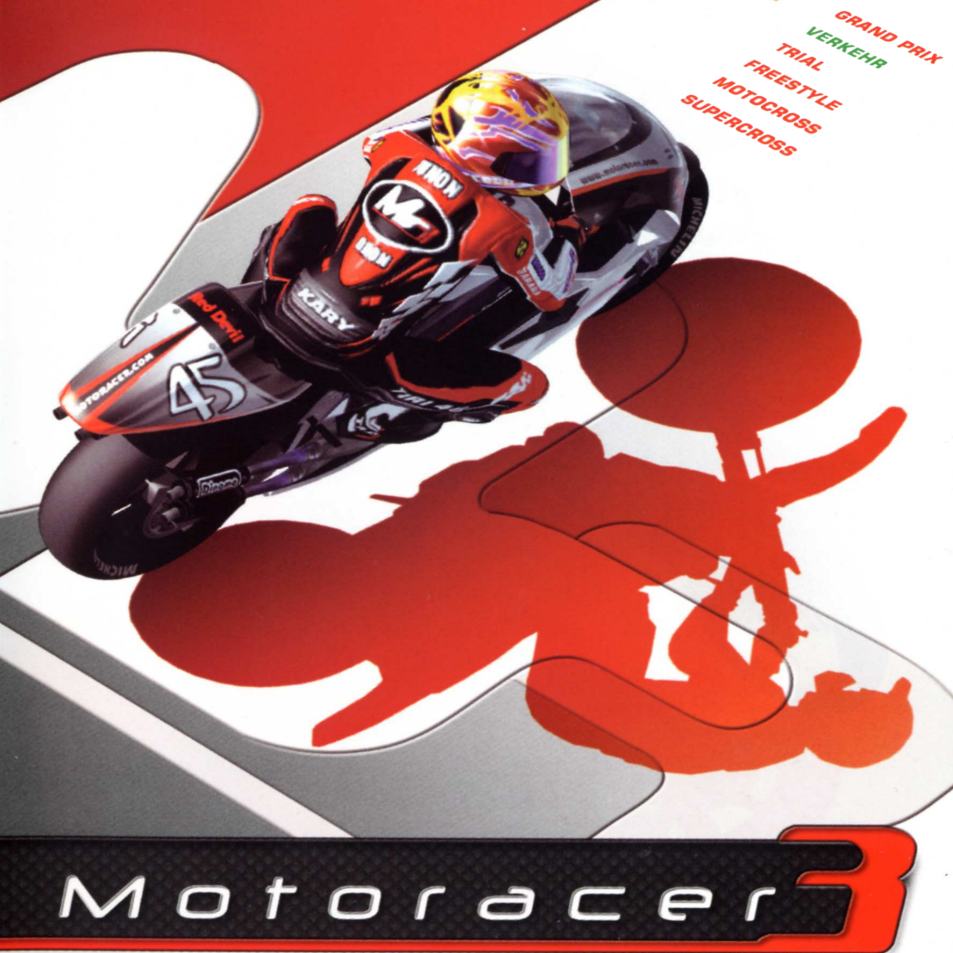 Moto Racer 3 - pedn CD obal