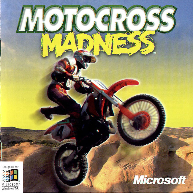 Motocross Madness - pedn CD obal