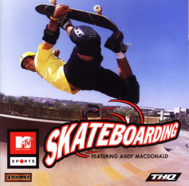 MTV Sports: Skateboarding - pedn CD obal