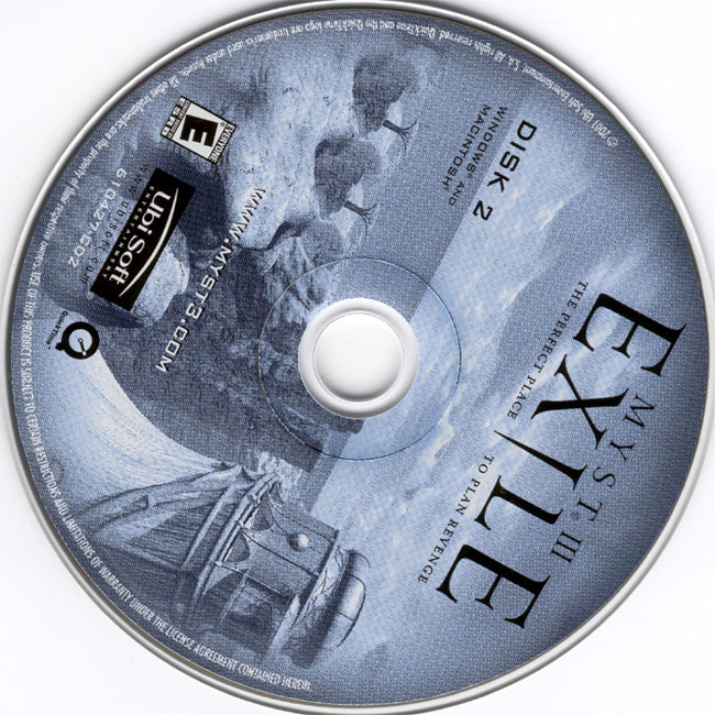 Myst 3: Exile - CD obal 2