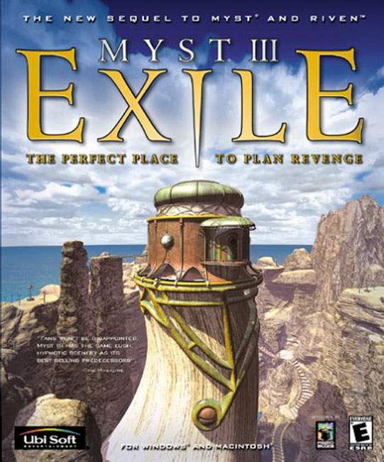 Myst 3: Exile - pedn CD obal