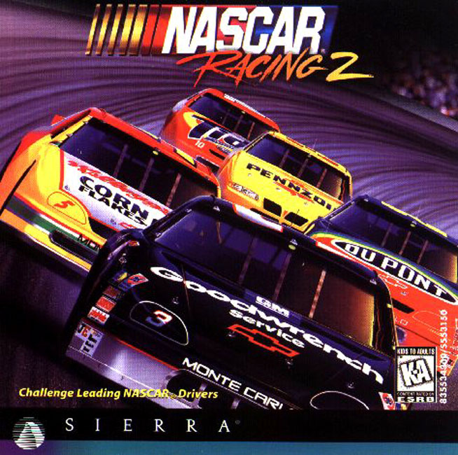 Nascar Racing 2 - pedn CD obal 2
