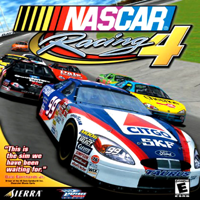 Nascar Racing 4 - pedn CD obal 2