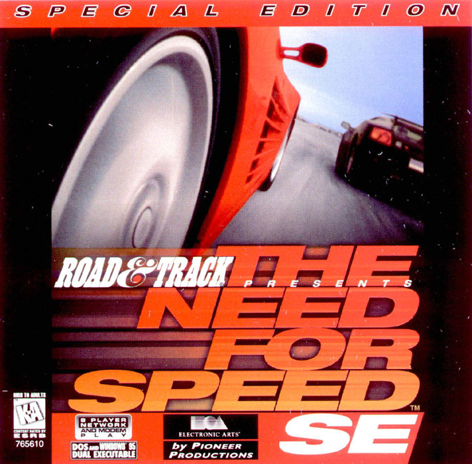 Need for Speed: Special Edition - pedn CD obal