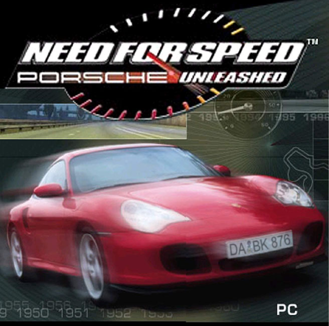 Need for Speed: Porsche Unleashed - pedn CD obal 2