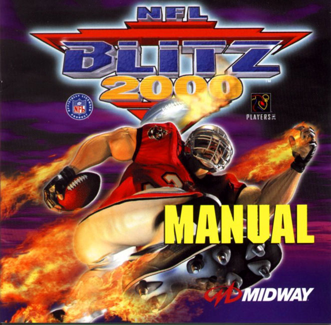 NFL Blitz 2000 - pedn CD obal