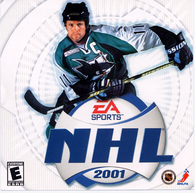 NHL 2001 - pedn CD obal