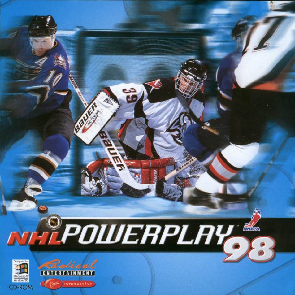 NHL Powerplay 98 - pedn CD obal