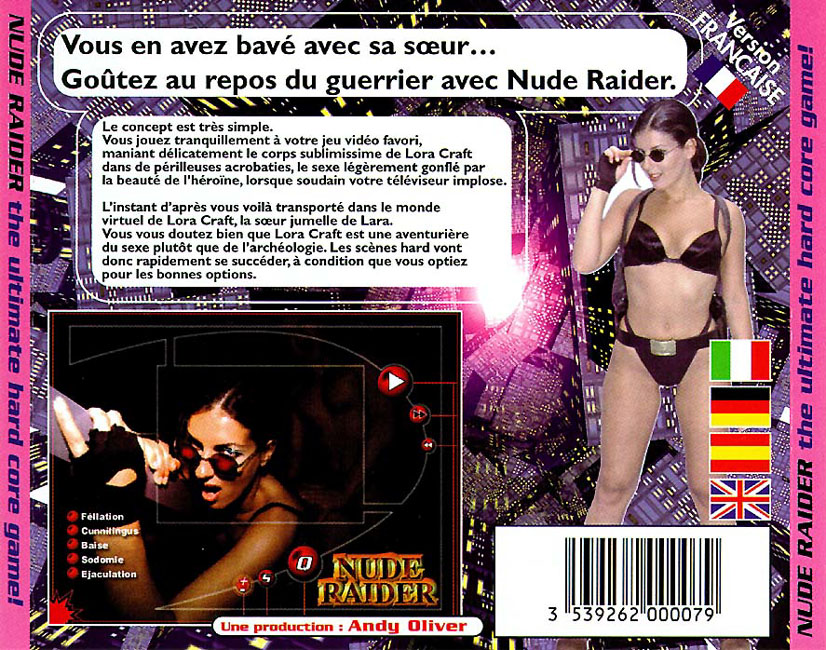 Nude Raider - zadn CD obal