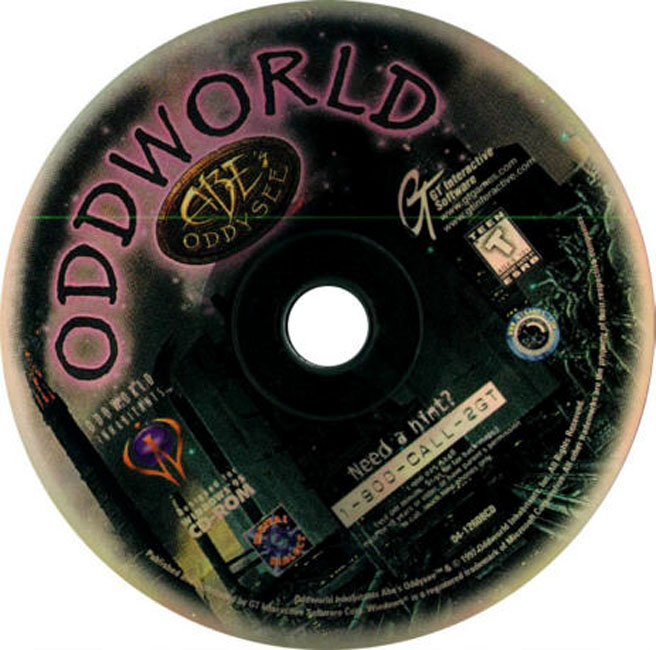 Oddworld: Abe's Oddysee - CD obal