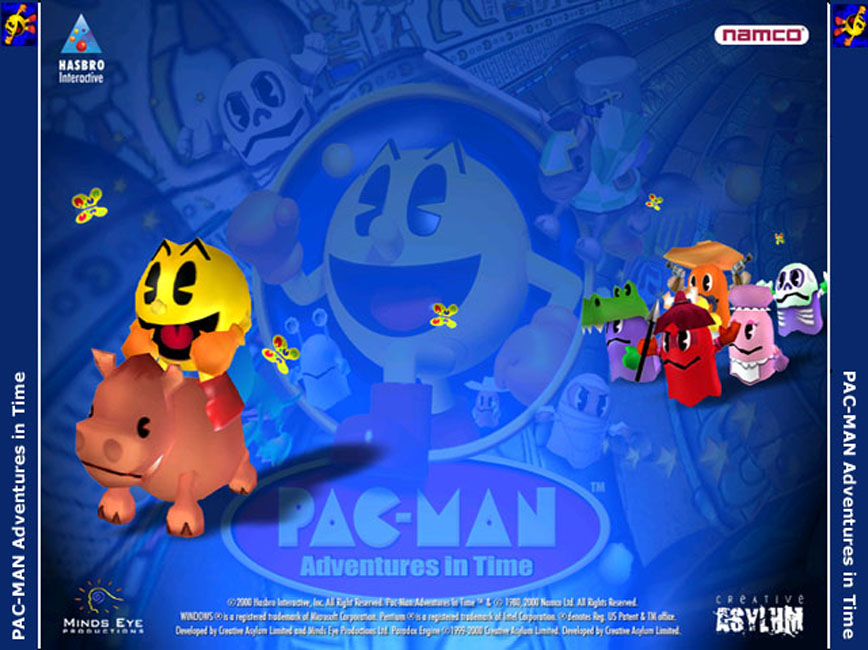 Pac-Man: Adventures in Time - zadn CD obal