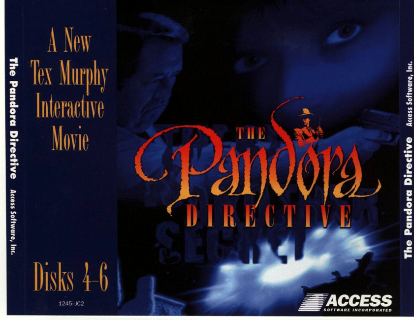 The Pandora Directive - pedn CD obal