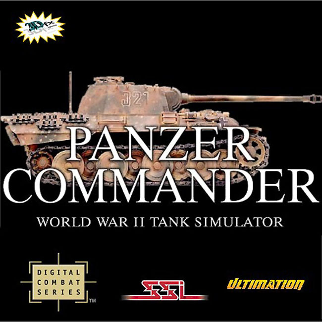 Panzer Commander - pedn CD obal