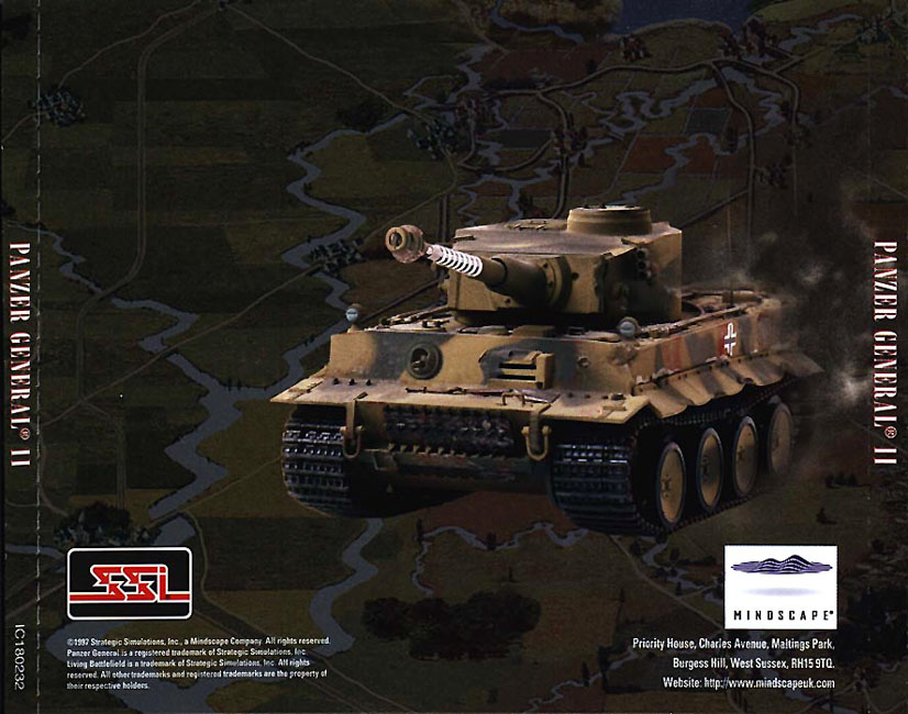Panzer General 2 - zadn CD obal