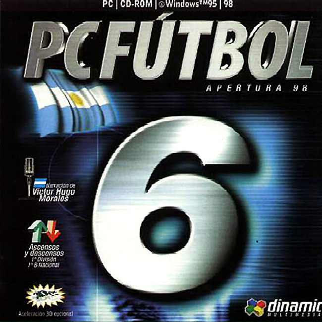 PC Futbol 6: Apertura 98 - pedn CD obal