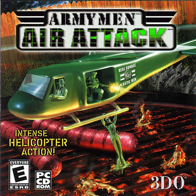 Army Men: Air Attack - pedn CD obal