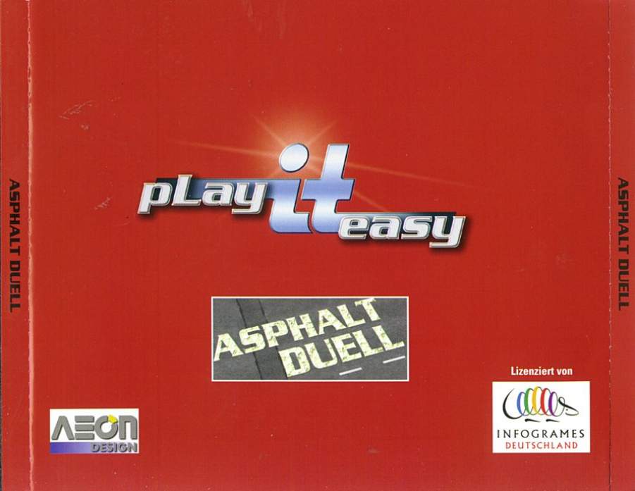 Asphalt Duell - zadn CD obal