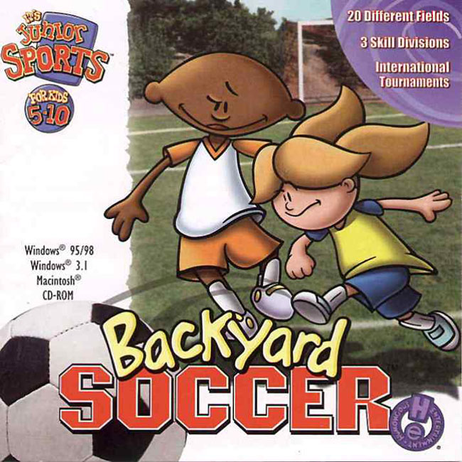 Backyard Soccer - pedn CD obal