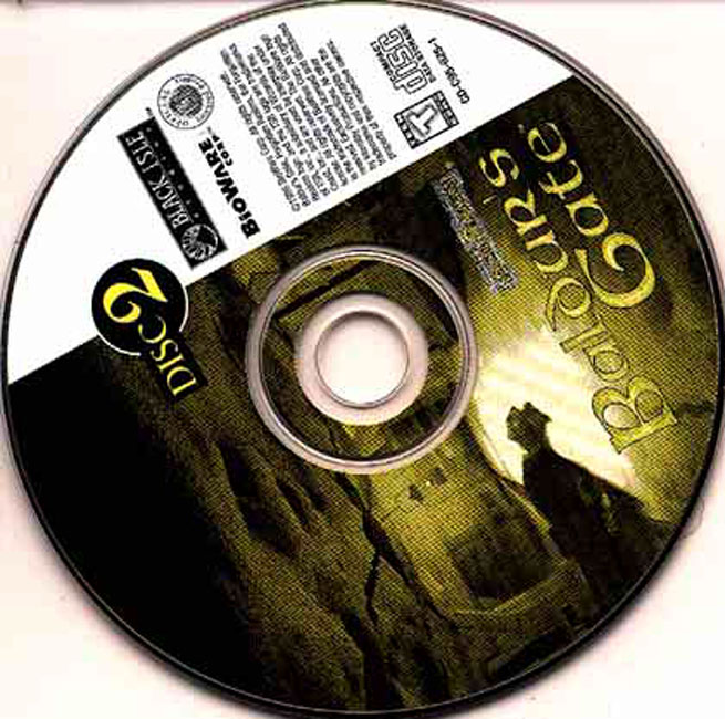 Baldur's Gate - CD obal 2