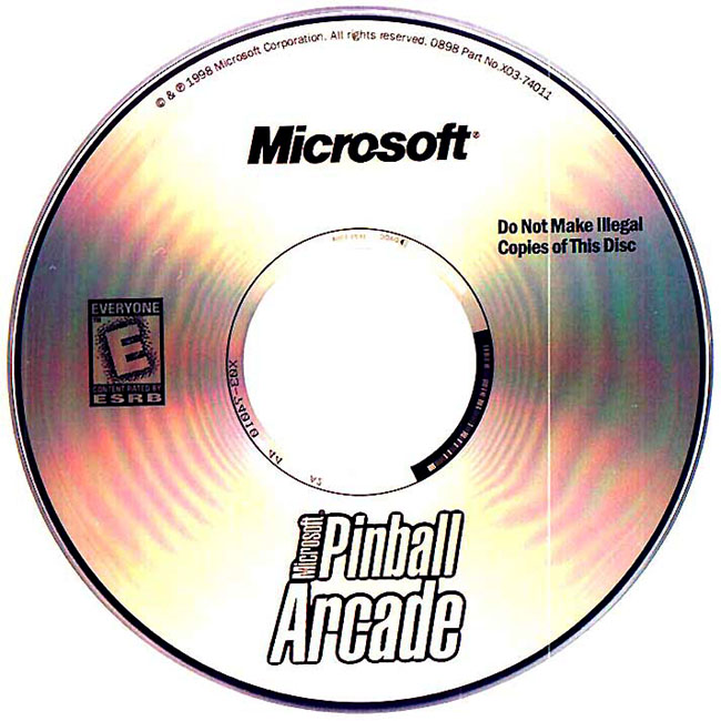 Microsoft Pinball Arcade - CD obal