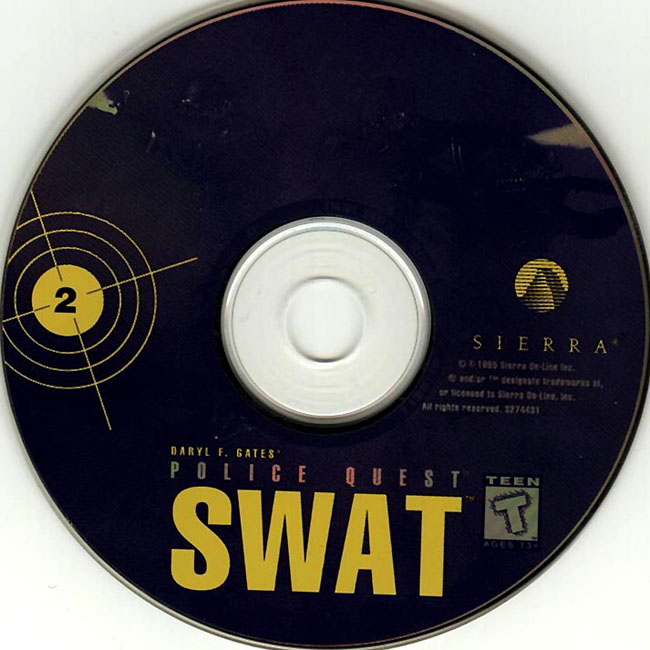 Police Quest: SWAT - CD obal 6