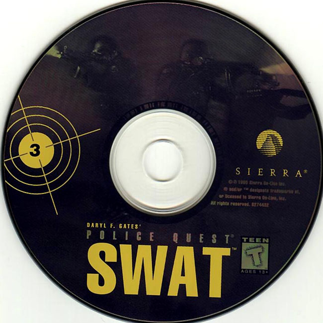 Police Quest: SWAT - CD obal 7