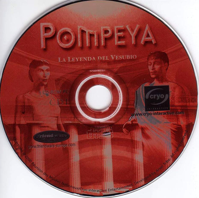 Pompeya - CD obal