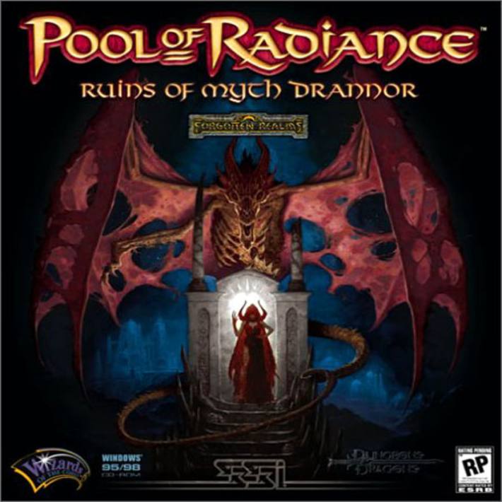 Pool of Radiance: Ruins of Myth Drannor - pedn CD obal 2