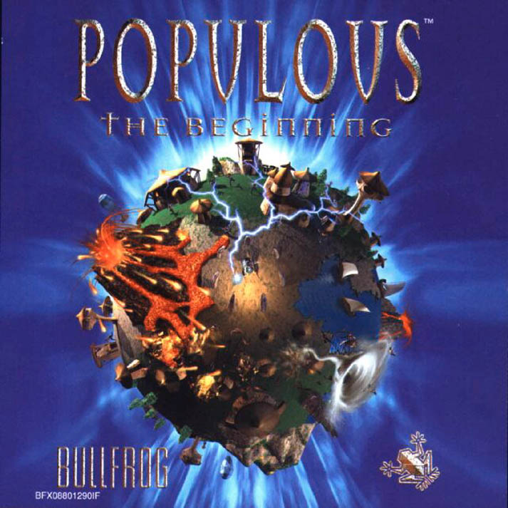 Populous III: The Beginning - pedn CD obal