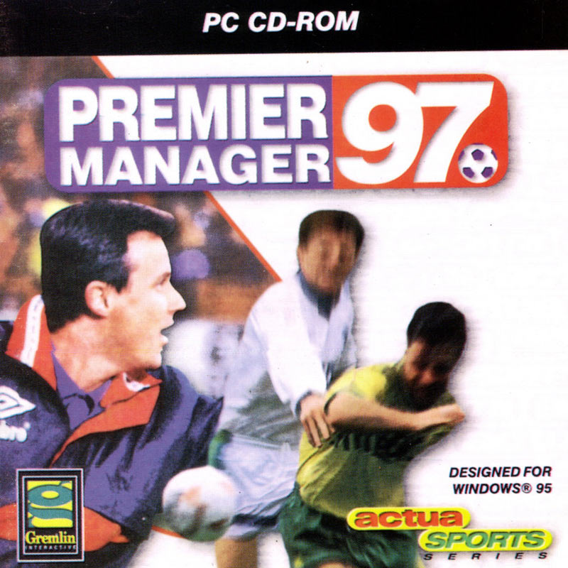 Premier Manager 97 - pedn CD obal
