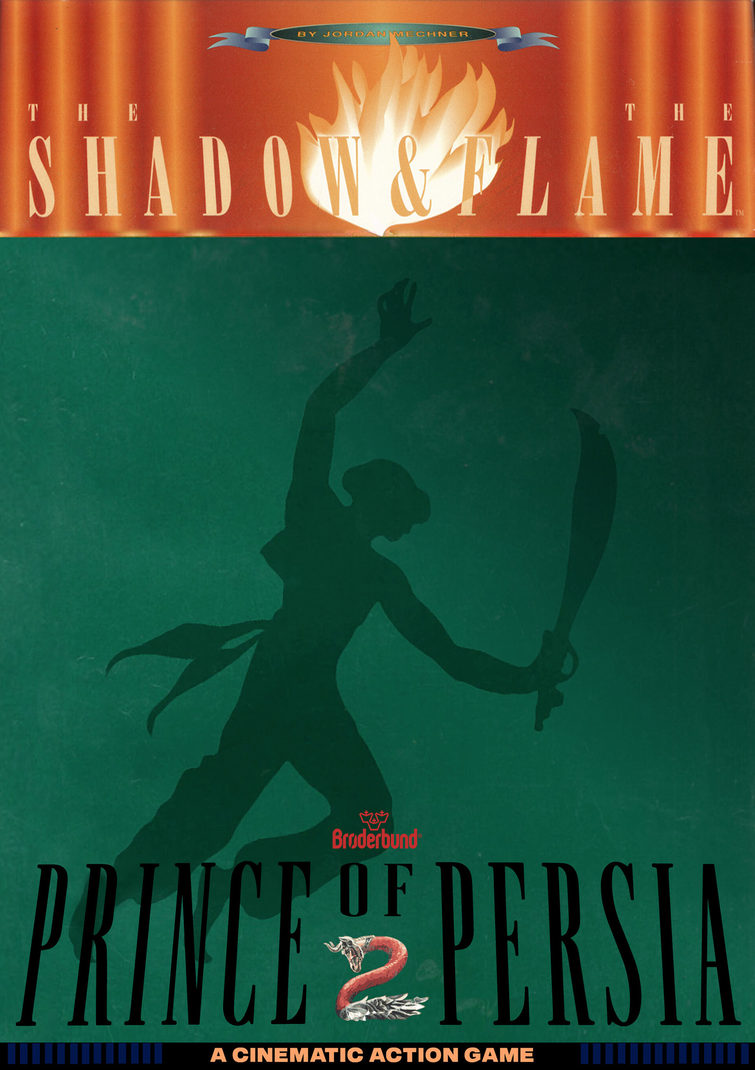 Prince of Persia 2: The Shadow And The Flame - pedn DVD obal