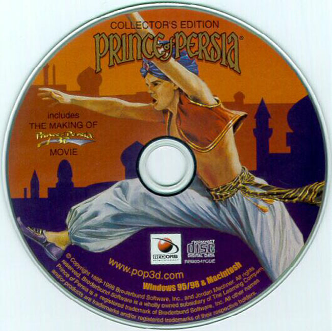 Prince of Persia: Collector's Edition - CD obal