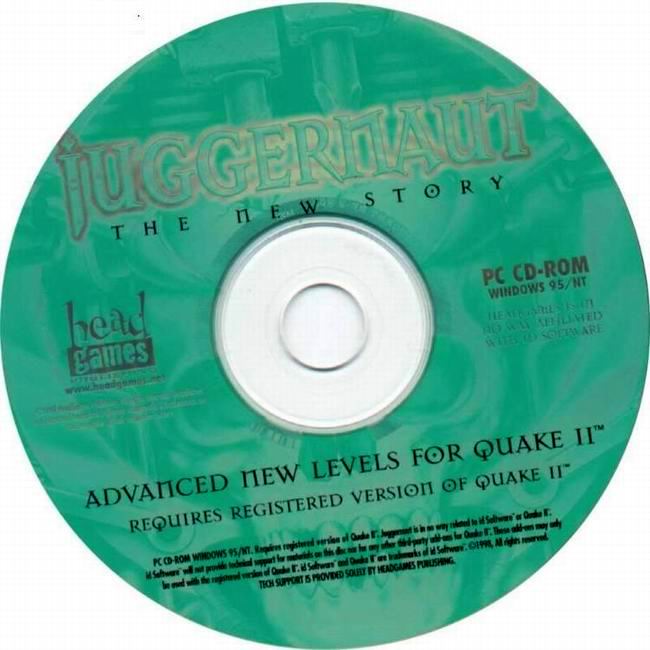 Juggernaut: The New Story For Quake II - CD obal