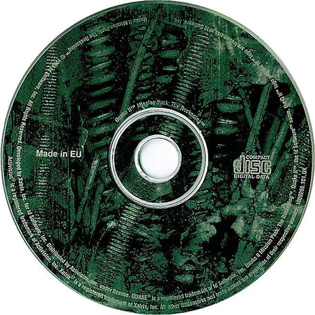 Quake 2 Mission Pack: The Reckoning - CD obal