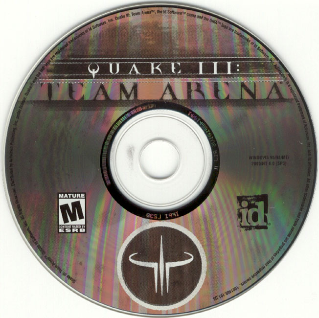 Quake 3: Team Arena - CD obal