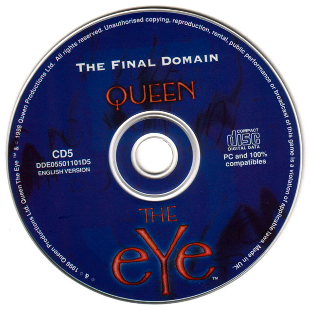 Queen the Eye 5: The Final Domain - CD obal